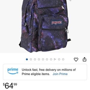 Jansport Galaxy Print Backpack